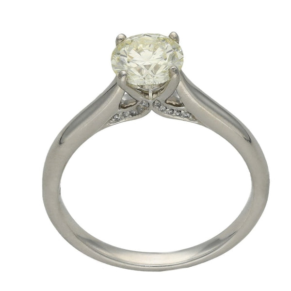18ct White Gold Diamond Solitaire Engagement Ring - 1.00ct