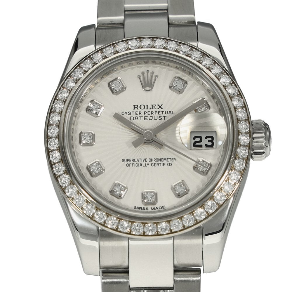 Datejust 26 179384- Ladies Watch - Diamond Bezel - 2018