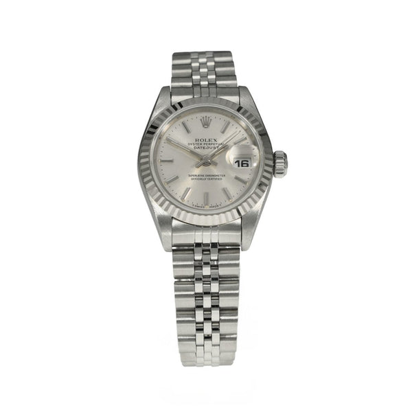 Datejust 26 69174 - Ladies Watch - Silver Baton Dial - 1997