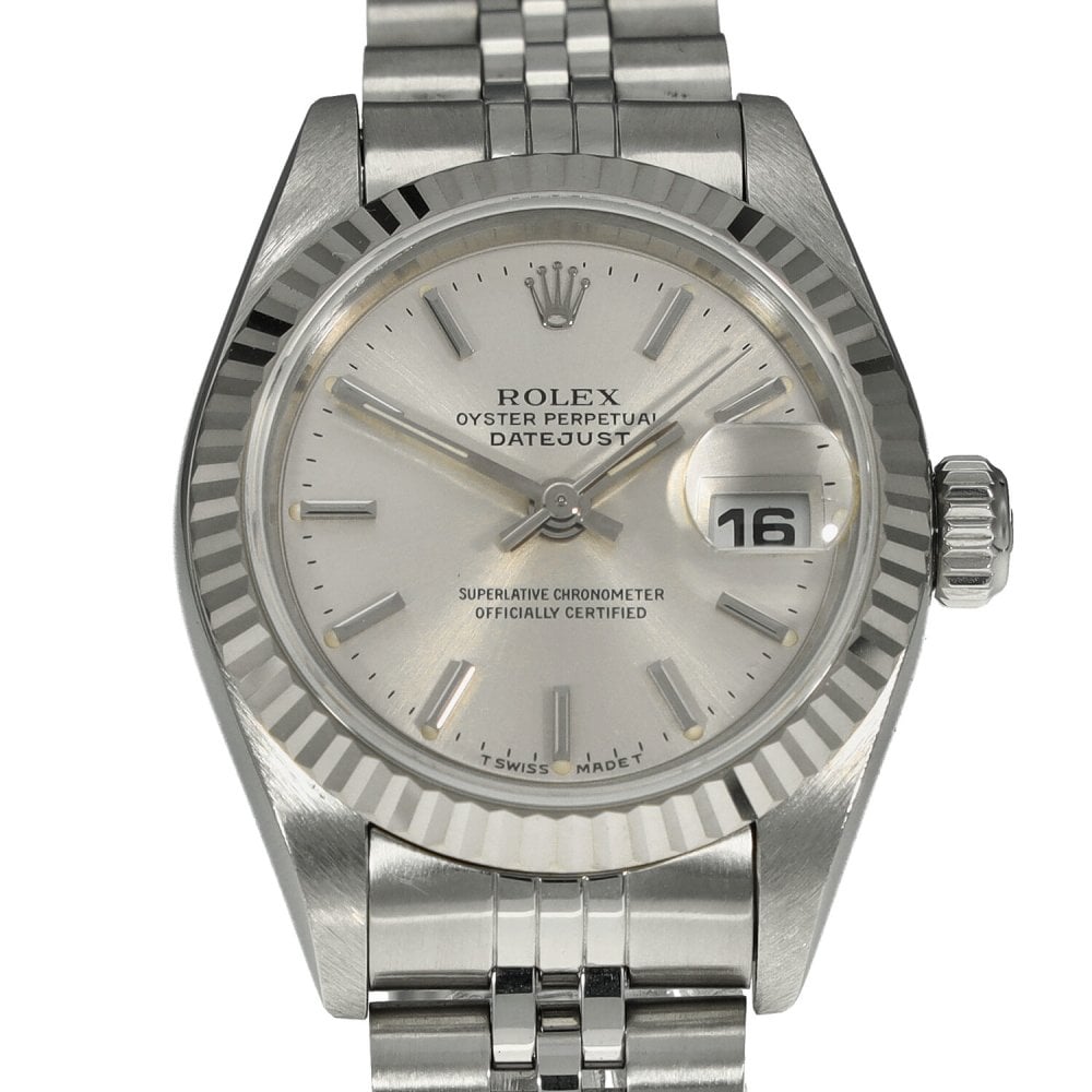 Datejust 26 69174 - Ladies Watch - Silver Baton Dial - 1997