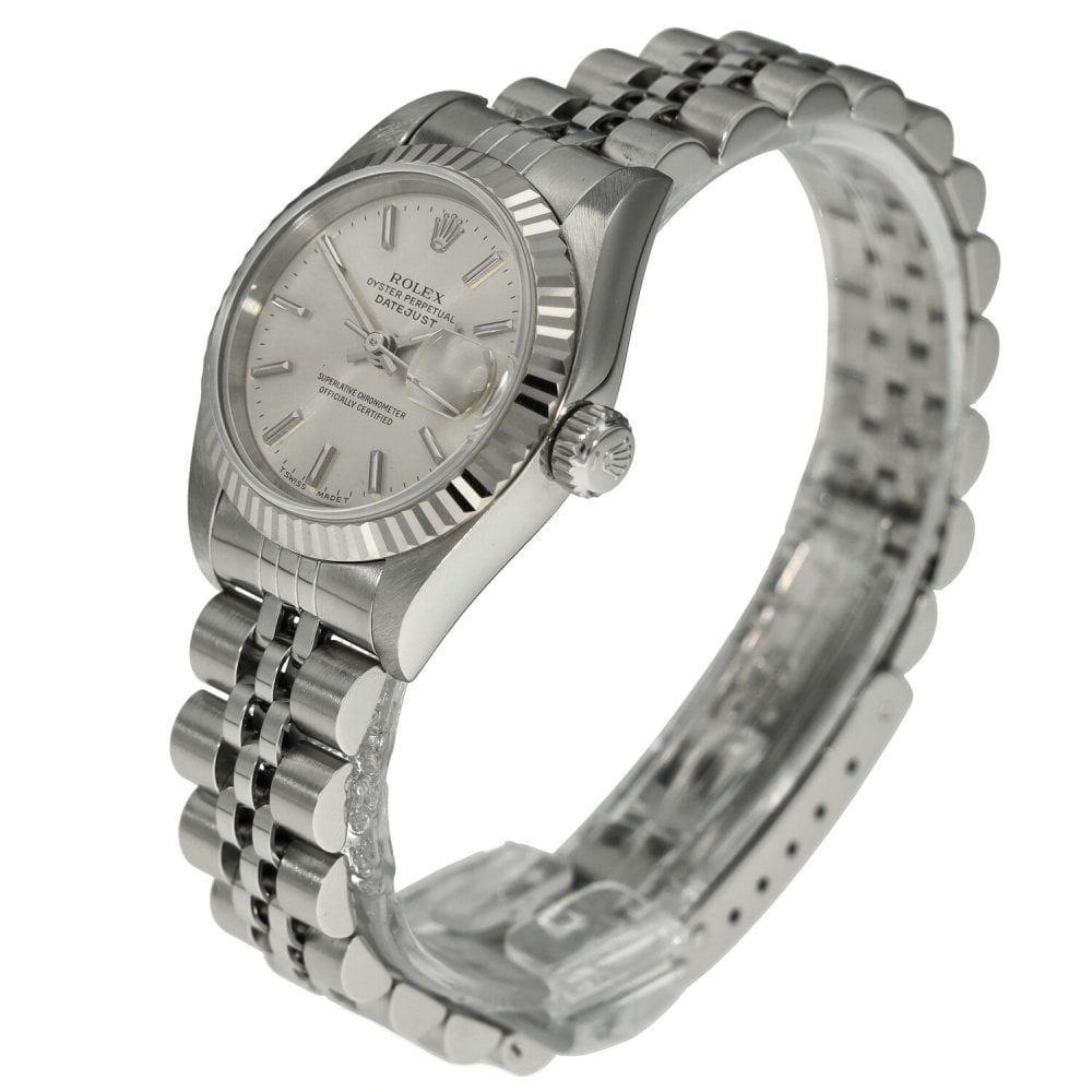 Datejust 26 69174 - Ladies Watch - Silver Baton Dial - 1997