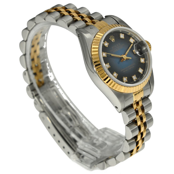 Datejust 69173 - Ladies Watch - Blue Diamond Dial - 1990