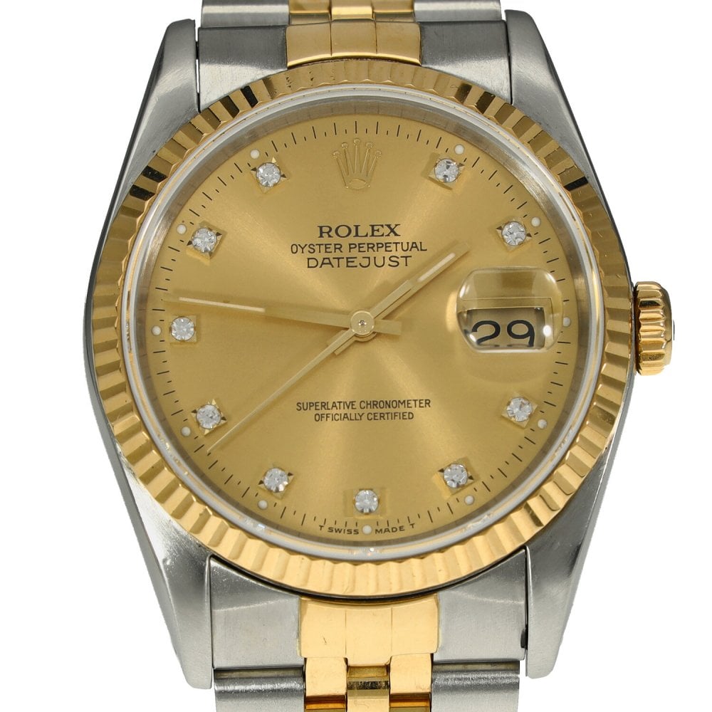 Datejust 16233 - Gents Watch - Diamond Dial - 1991
