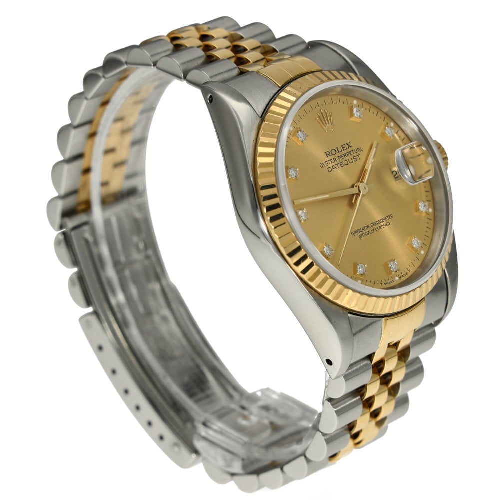 Datejust 16233 - Gents Watch - Diamond Dial - 1991