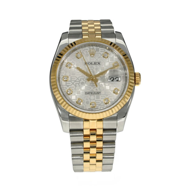 Datejust 36 116233 - Gents Watch - Jubilee Diamond Dial - 2011
