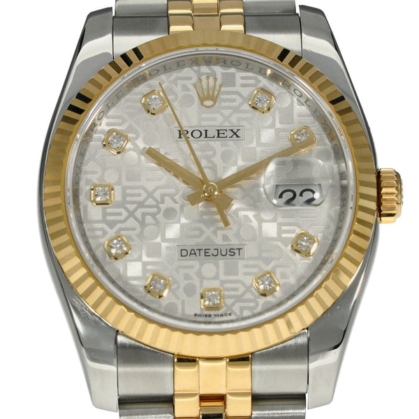 Datejust 36 116233 - Gents Watch - Jubilee Diamond Dial - 2011