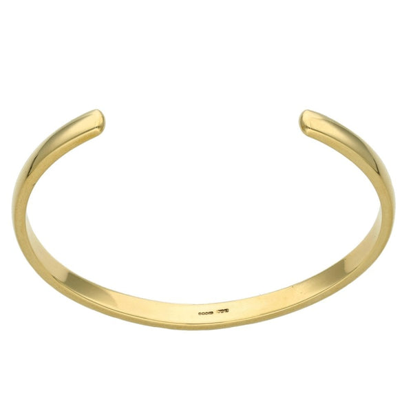 9ct Yellow Gold Gents Classic Cuff - 19.0g