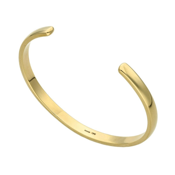 9ct Yellow Gold Gents Classic Cuff - 19.0g