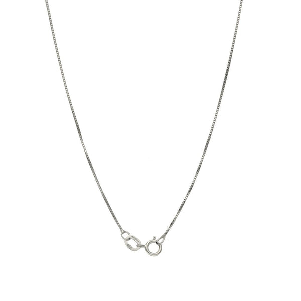 Ladies 18ct White Gold Diamond Pendant & Chain - 0.33ct - 17"
