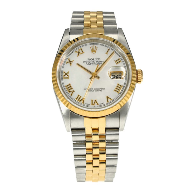 Datejust 36 16233 - Gents Watch - Mother of Pearl Dial - 1997