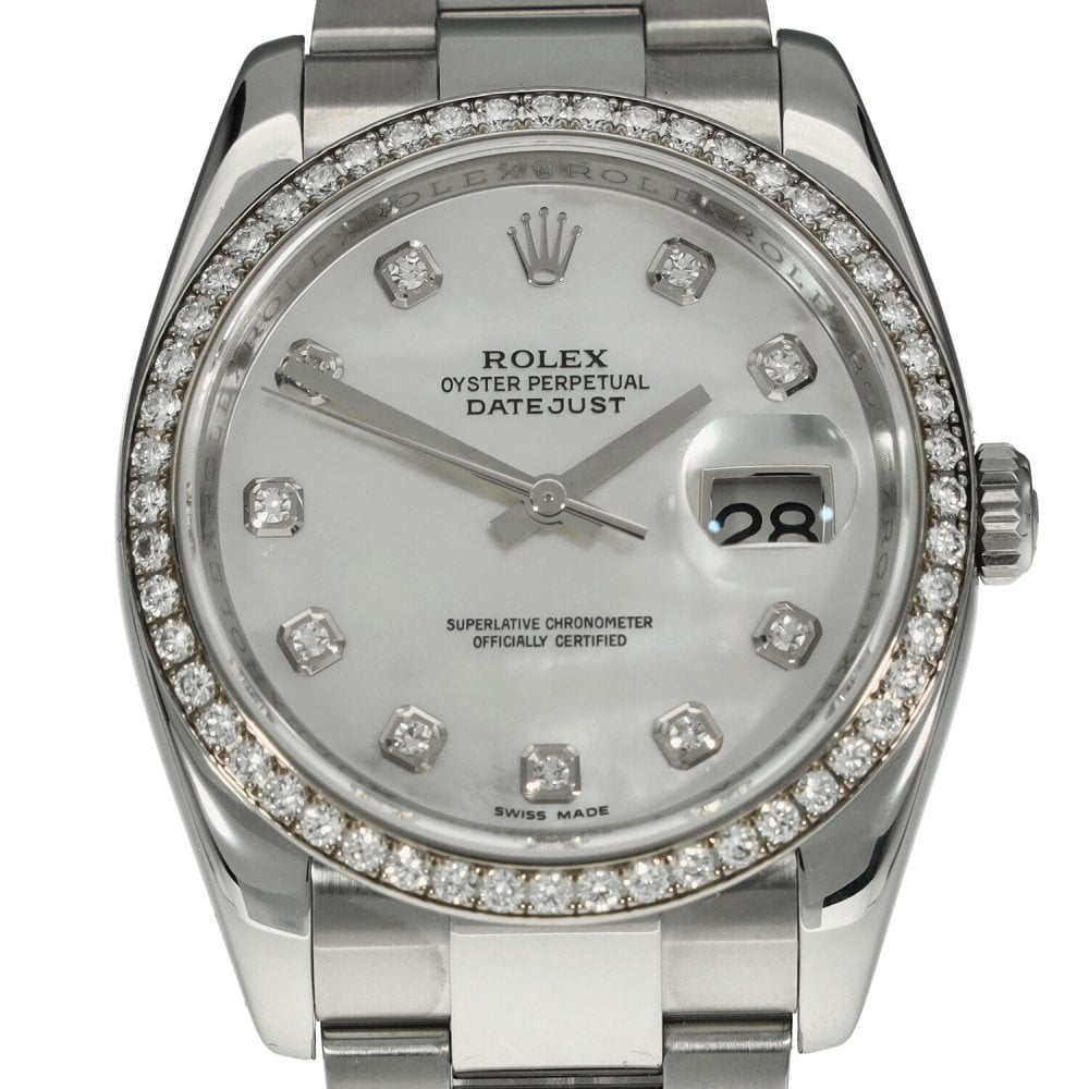 Datejust 116244 - Diamond Bezel - Mother Of Pearl - 2010