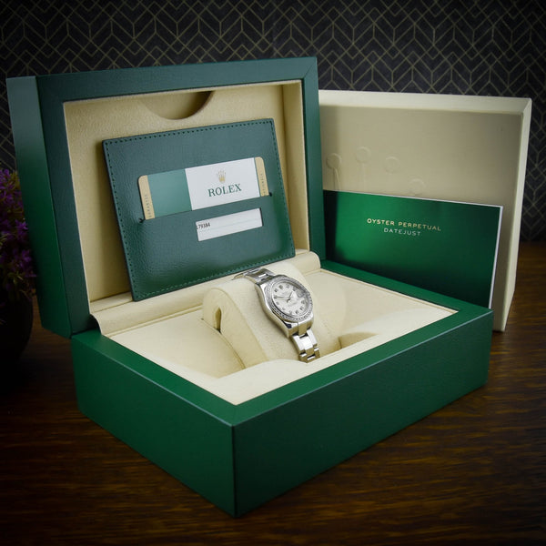 Datejust 26 179384- Ladies Watch - Diamond Bezel - 2018