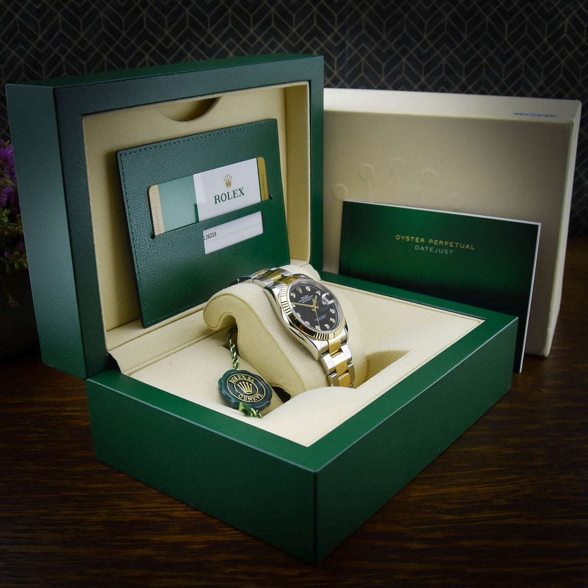 Datejust 36 126233 - Gents Watch - Diamond Dial - 2020