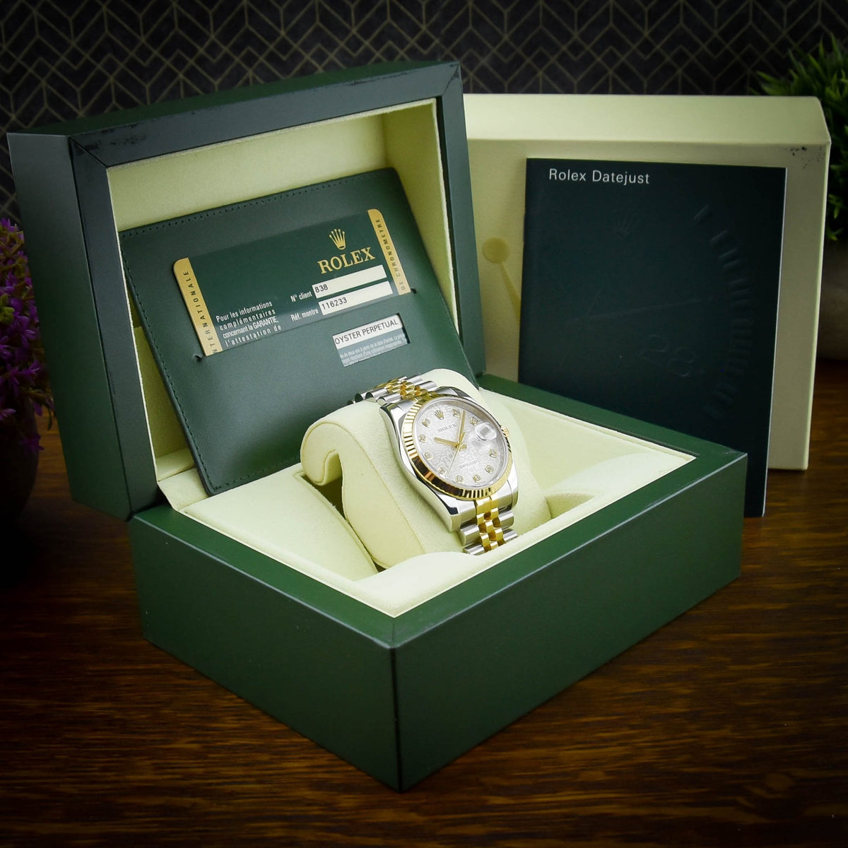 Datejust 36 116233 - Gents Watch - Jubilee Diamond Dial - 2011