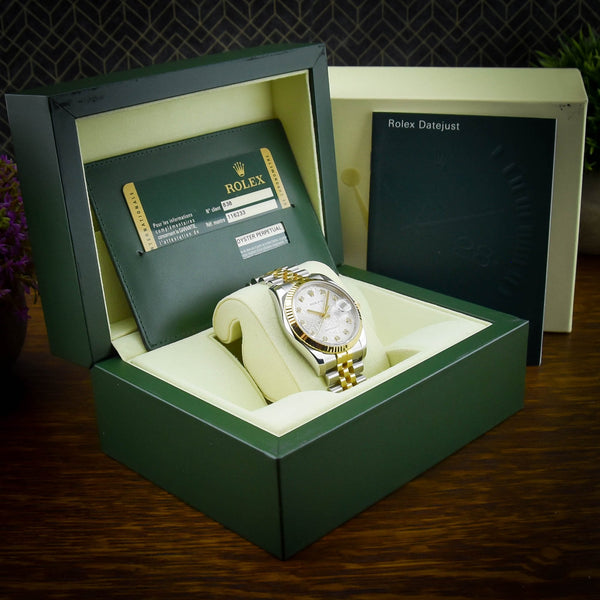 Datejust 36 116233 - Gents Watch - Jubilee Diamond Dial - 2011