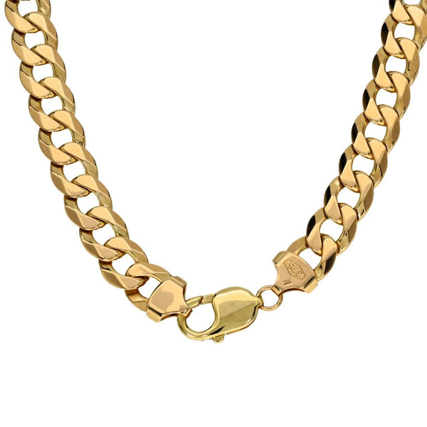 9ct Yellow Gold 26" Curb Chain - 85.9g