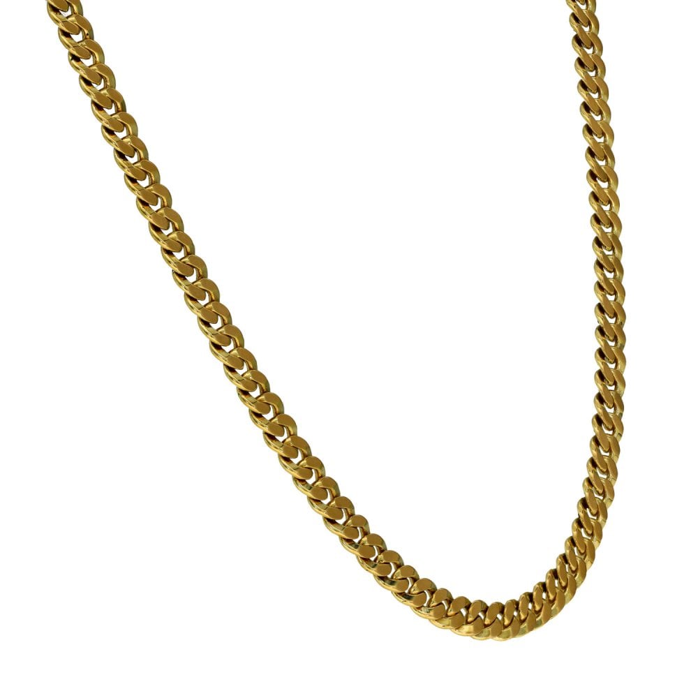 Gents 9ct Yellow Gold 20" Curb Chain - 19.0g