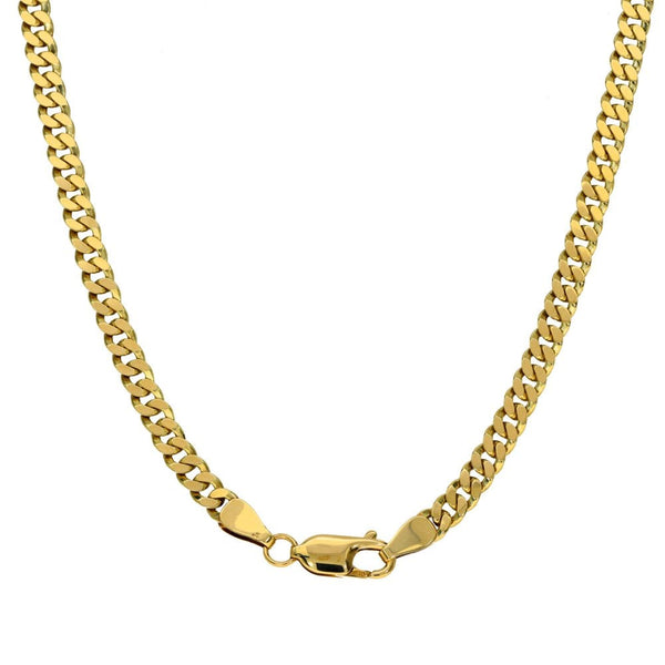9ct Yellow Gold 20" Curb Chain - 17.8g