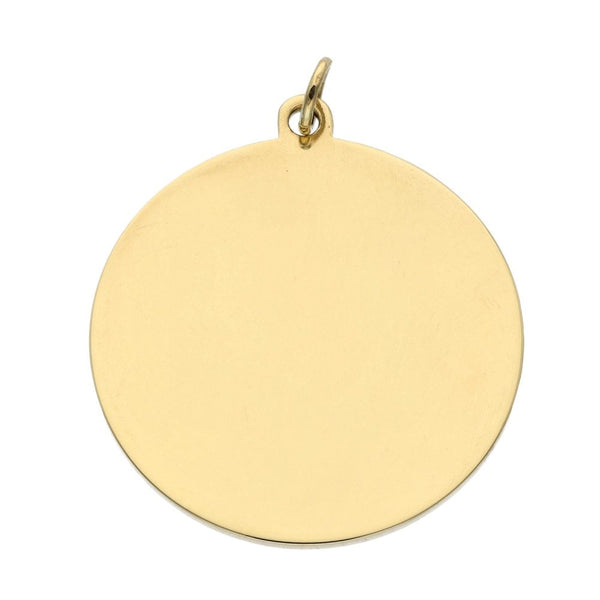 9ct Yellow Gold St. Christopher Pendant - 6.2g