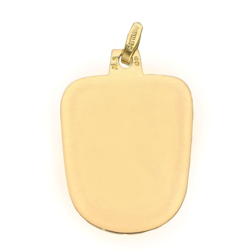 Gents 9ct Yellow Gold St. Christopher Medal - 3.4g