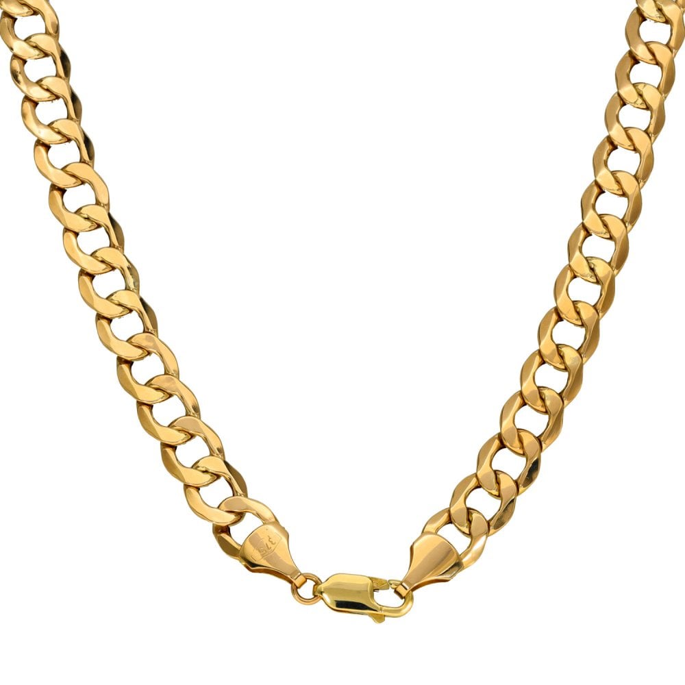 9ct Yellow Gold 20" Curb Chain - 11.1g