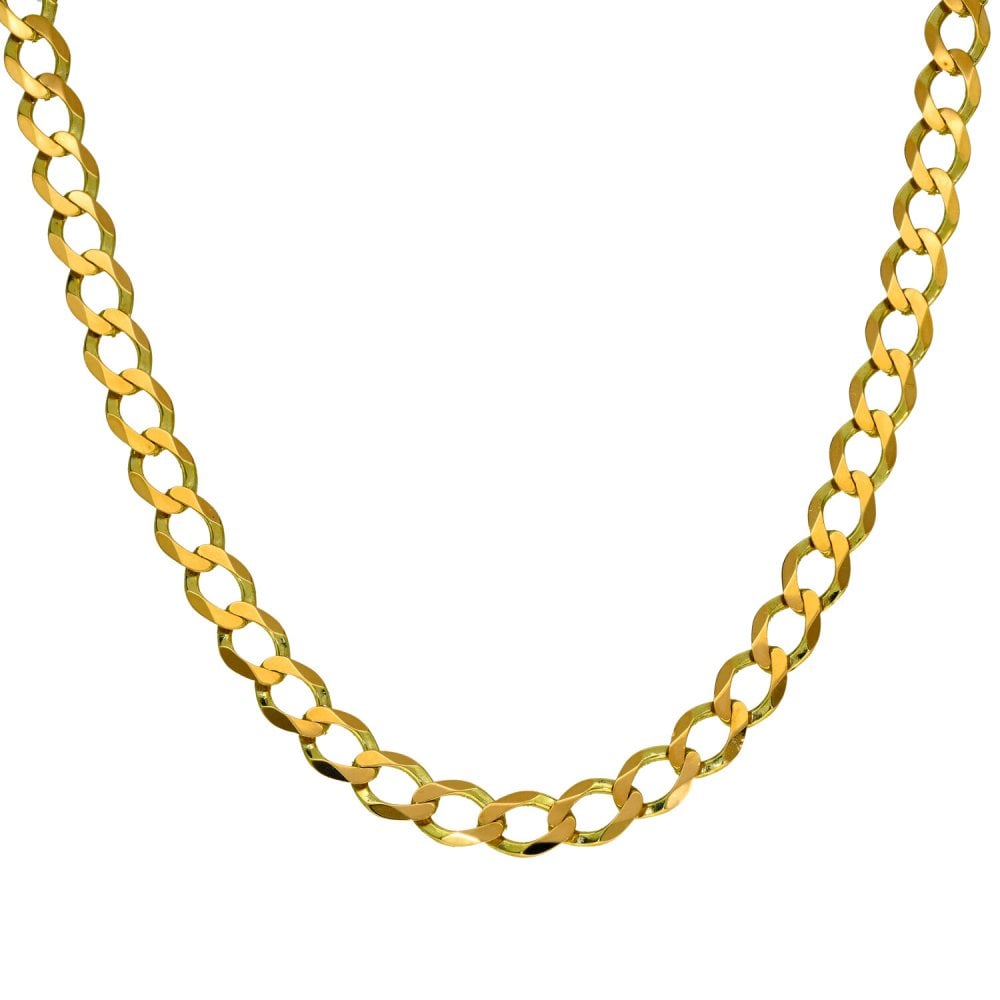 9ct Yellow Gold 20" Curb Chain - 14.6g