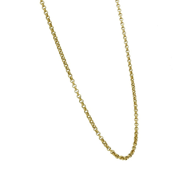 9ct Yellow Gold 22" Belcher Chain - 7.6g