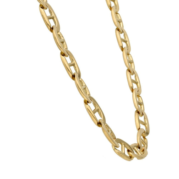 Gents 9ct Yellow Gold 22" Anchor Chain - 65.4g