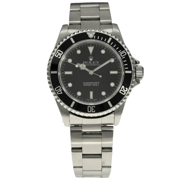 Submariner Non-Date 14060 - Gents Watch - Black Dial - 2000