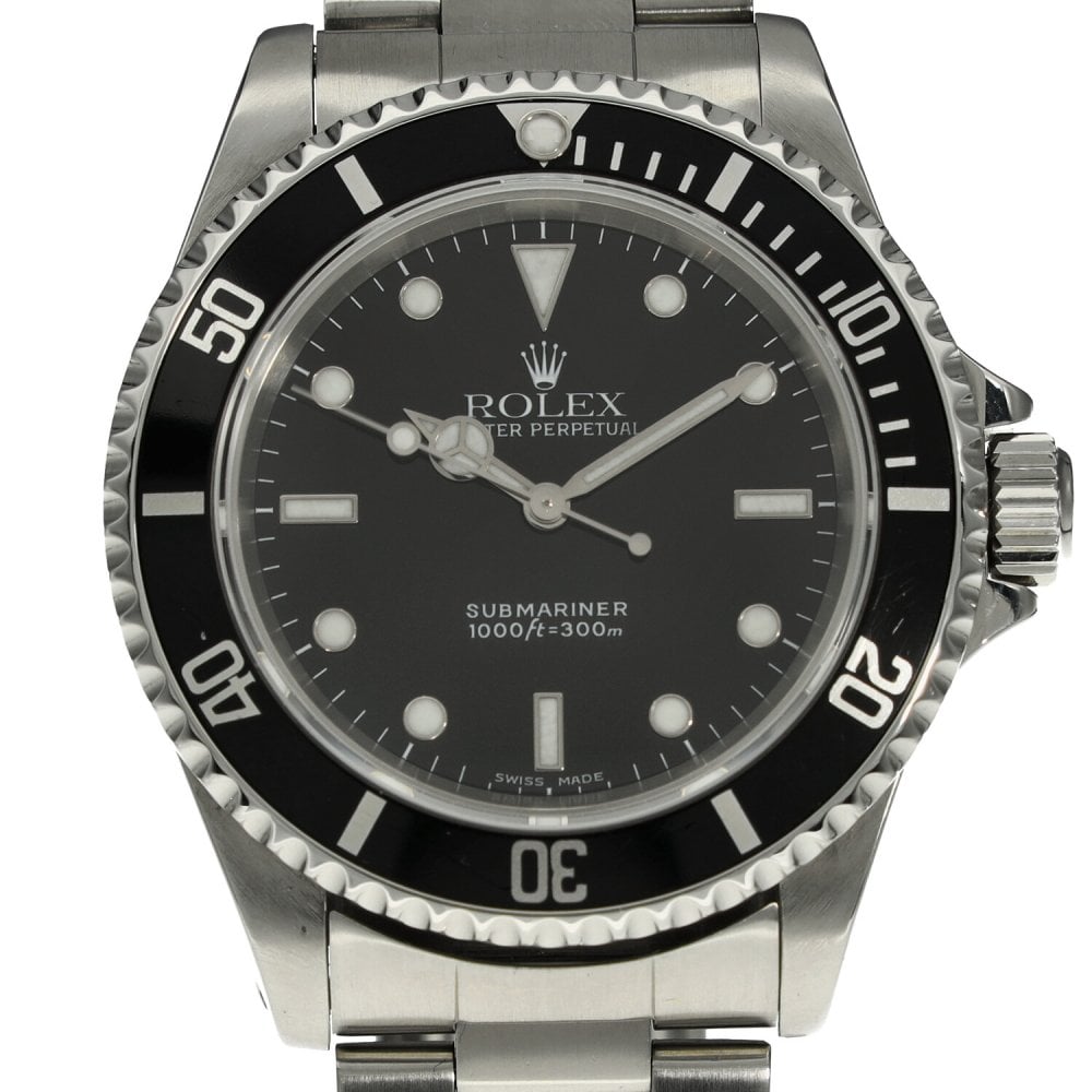 Submariner Non-Date 14060 - Gents Watch - Black Dial - 2000