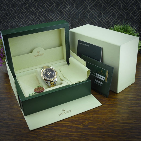 Datejust II 116333 - Gents Watch - Black Dial - 2010