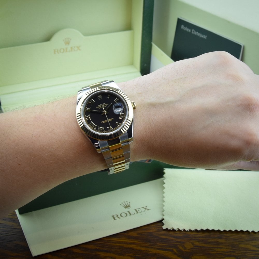 Datejust II 116333 - Gents Watch - Black Dial - 2010