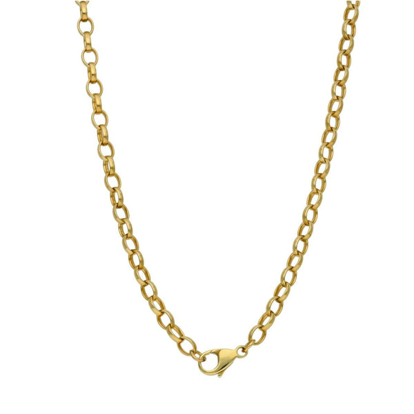 Gents 9ct Yellow Gold Belcher Chain - 26" - 14.1g
