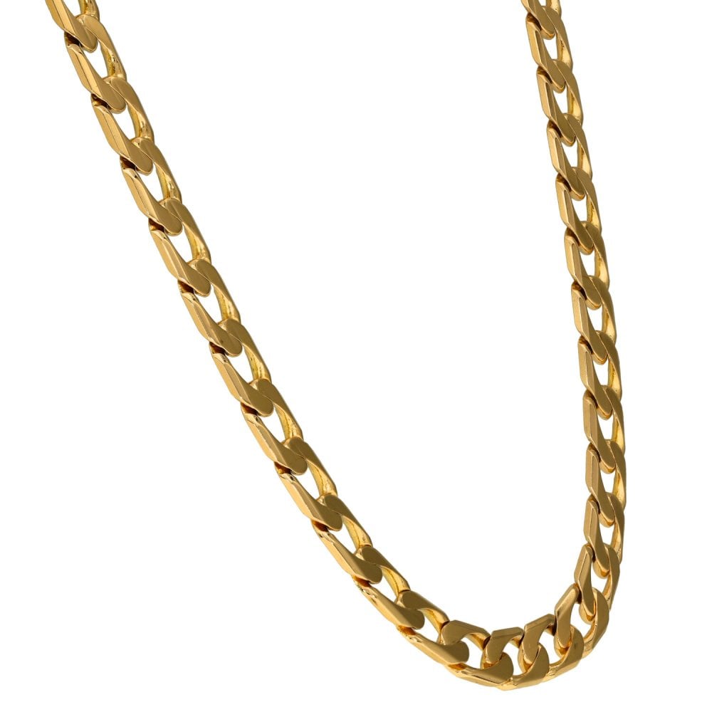 9ct Yellow Gold 20.5" Curb Chain - 32.4g