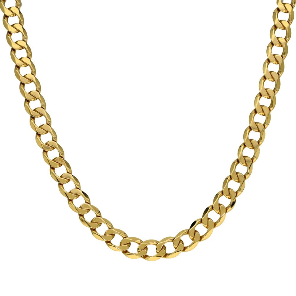 9ct Yellow Gold 24.5" Curb Chain - 30.4g