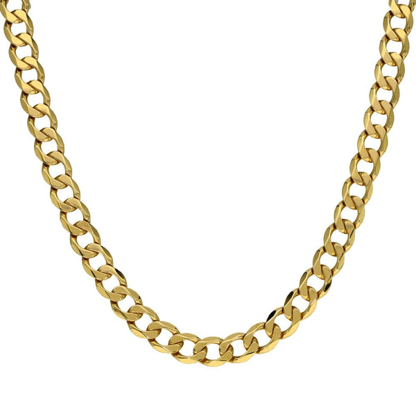 9ct Yellow Gold 24.5" Curb Chain - 30.4g