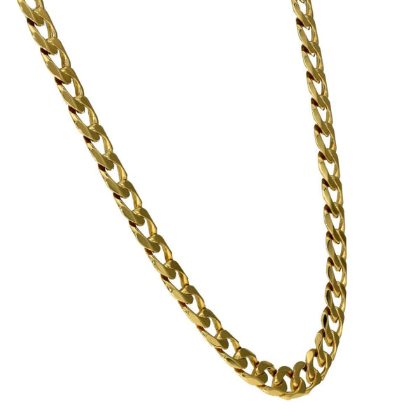 9ct Yellow Gold 24.5" Curb Chain - 30.4g
