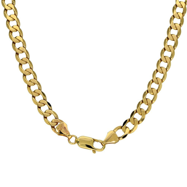 9ct Yellow Gold 24.5" Curb Chain - 30.4g