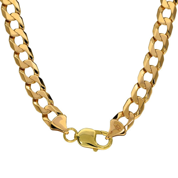 9ct Yellow Gold 22" Curb Chain - 56.9g