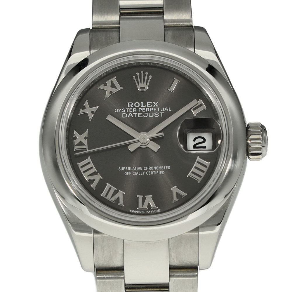 Datejust 279160 - Ladies 28mm Watch - Dark Grey Dial