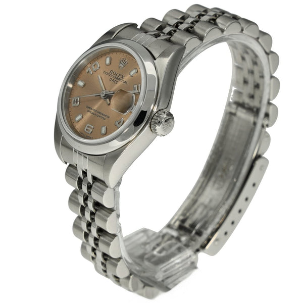 Oyster Perpetual Date 79160 - Ladies Watch - Copper Dial - 2004