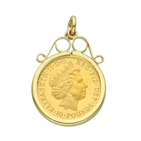 22ct Gold 1/10 OZ Britannia Pendant 2007