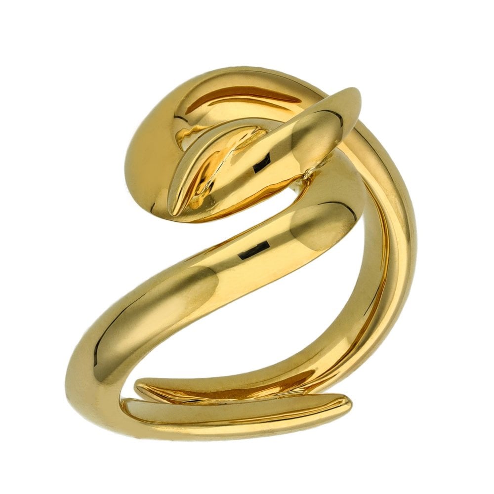 Hook Ring - Yellow Gold Vermeil