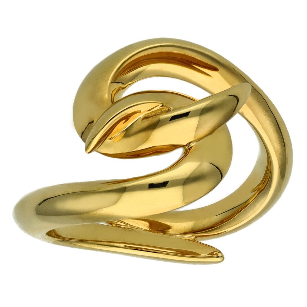 Hook Ring - Yellow Gold Vermeil