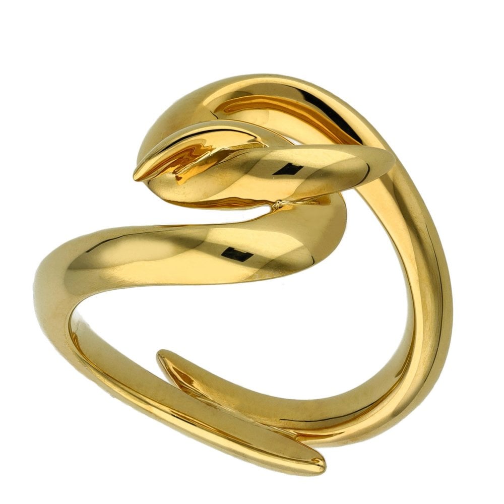 Hook Ring - Yellow Gold Vermeil