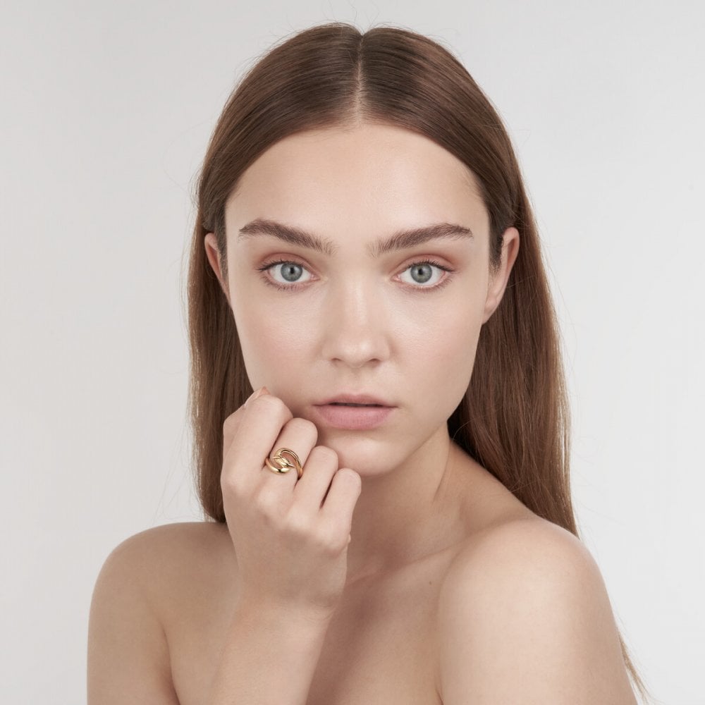 Hook Ring - Yellow Gold Vermeil
