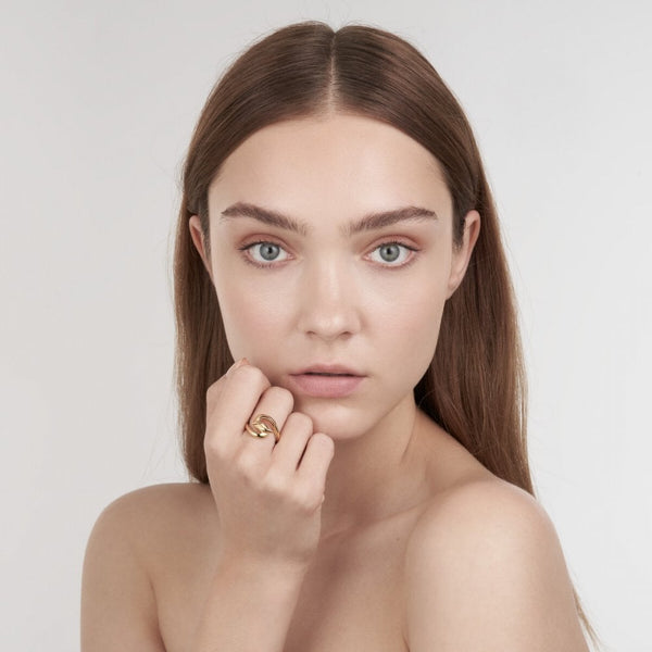 Hook Ring - Yellow Gold Vermeil