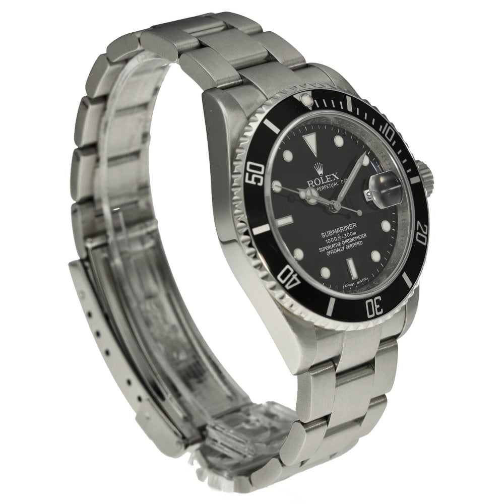 Submariner 16610 - Gents Watch - Black Dial - 2008