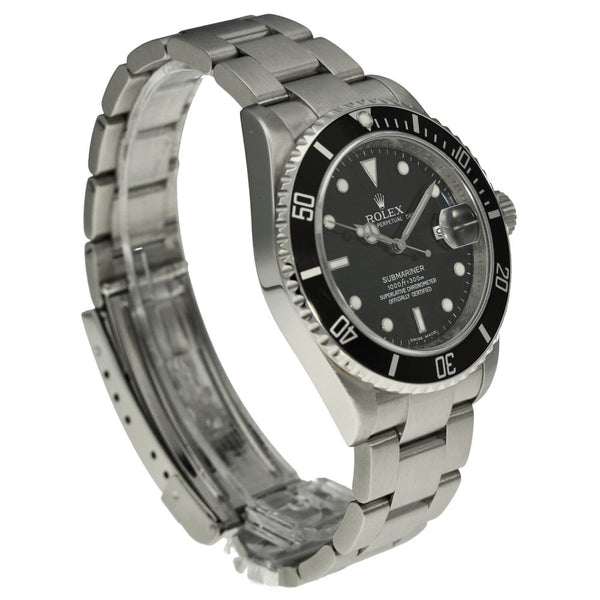 Submariner 16610 - Gents Watch - Black Dial - 2008