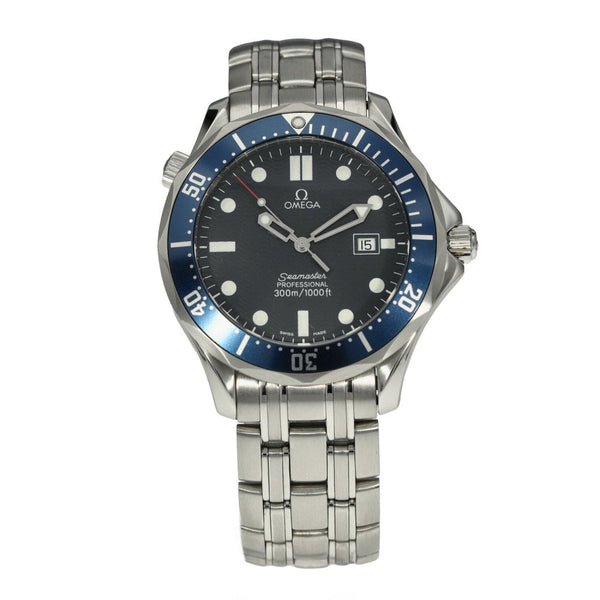 Seamaster 2541.80.00 - Gents Quartz Watch - Blue Dial - 2003